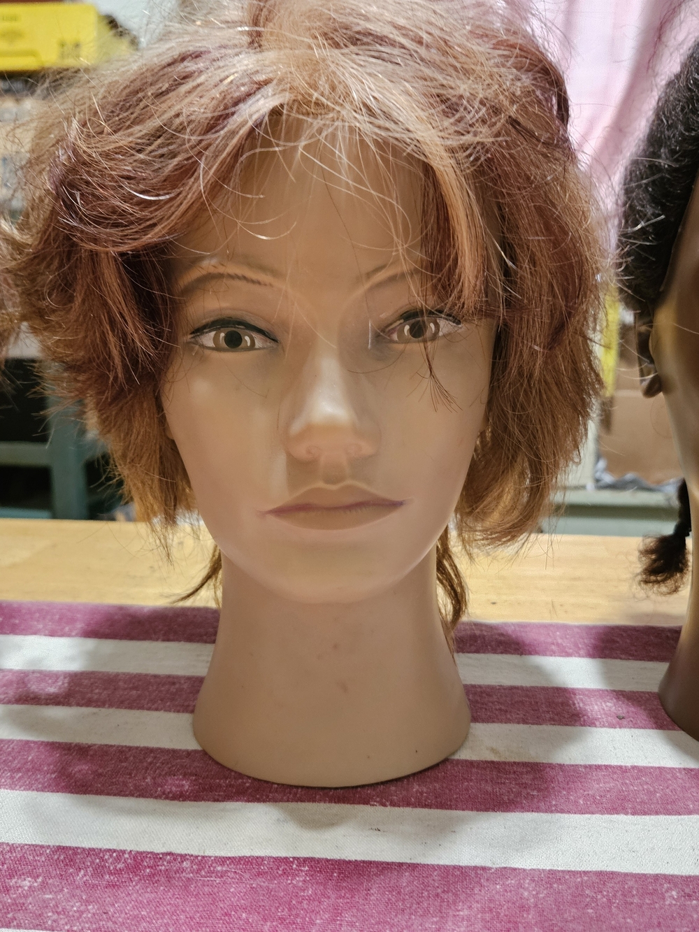 Pivot Point Real Hair Mannequin Head